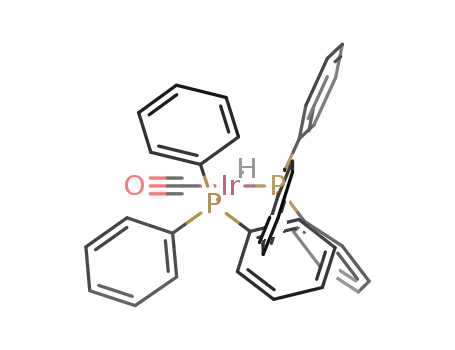 IrH(CO)(P(C<sub>6</sub>H<sub>5</sub>)3)2