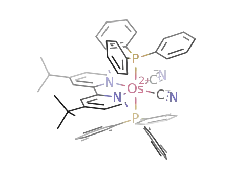 [Os(PPh<sub>3</sub>)2(CN)2(4,4'-di-tert-butyl-2,2'-bipyridine)]
