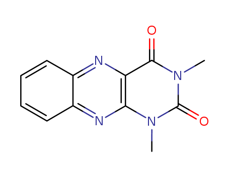 Benzo[g]pteridine-2,4(1H,3H)-dione,1,3-dimethyl- cas  2962-90-5