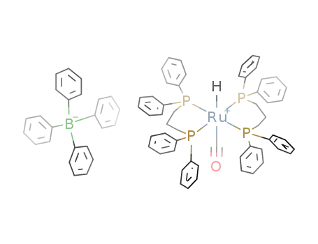 trans-[RuH(CO)(1,3-bis(diphenylphosphino)propane)2][BPh<sub>4</sub>]