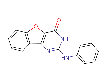 2-(phenylamino)benzofuro[3,2-d]pyrimidin-4(3H)-one