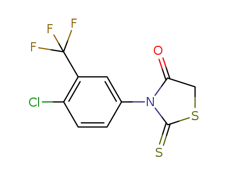 C<sub>10</sub>H<sub>5</sub>ClF<sub>3</sub>NOS<sub>2</sub>