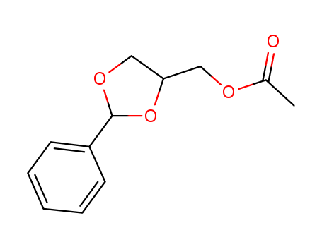 1,3-Dioxolane-4-methanol,2-phenyl-, 4-acetate cas  4141-34-8