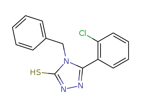 4-Benzyl-5-(2-chloro-phenyl)-4H-[1,2,4]triazole-3-thiol