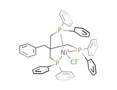 [η(3)-1-(diphenylphosphanyl)-2,2-bis[(diphenylphosphanyl)methyl]-3-phenylpropane]NiCl