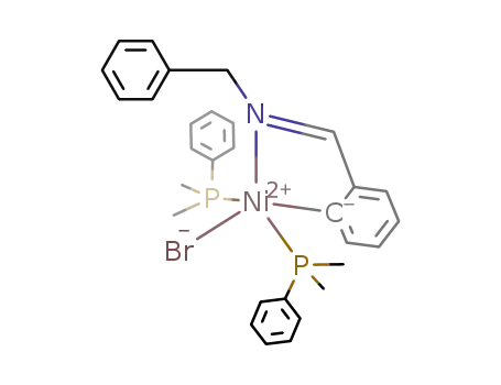 NiBr(P(CH<sub>3</sub>)2C<sub>6</sub>H<sub>5</sub>)2(C<sub>6</sub>H<sub>4</sub>CHNCH<sub>2</sub>C<sub>6</sub>H<sub>5</sub>)
