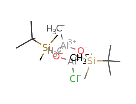 Me2Al(μ-OSiMe2C(CH3)3)2AlMeCl
