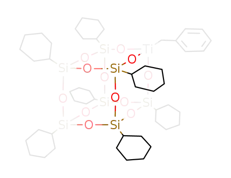 Ti(CH<sub>2</sub>C<sub>6</sub>H<sub>5</sub>)((C<sub>6</sub>H<sub>11</sub>)7Si<sub>7</sub>O<sub>12</sub>)