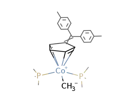 [(1-4-η)-6,6-bis(4-methylphenyl)fulvene]methylbis(trimethylphosphine)cobalt(I)