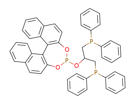 (+/-)-2-(1,3-bis(diphenylphosphino)-2-propoxy)dinaphtho[2,1-d:4,3-f]-1,3-dioxa-2-phosphepin