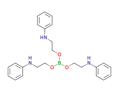 Molecular Structure of 22394-30-5 (Borsaeure-tris-(β-anilino-ethylester))