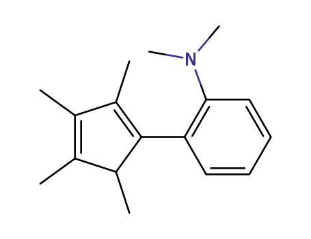 1-(2-N,N-dimethylaminophenyl)-2,3,4,5-tetramethylcyclopentadiene