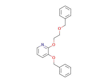 Molecular Structure of 156840-57-2 (3-(Benzyloxy)-2-(2-(benzyloxy)ethoxy)pyridine)