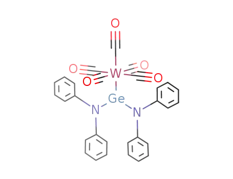 [Bis(diphenylamino)germylen]pentacarbonylwolfram<sup>(0)</sup>
