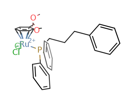 [RuCl2(η6-methyl o-toluate)((3-phenylpropyl)diphenylphosphine)]