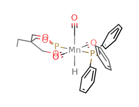 mer-trans-[MnH(CO)3PPh<sub>3</sub>P(OCH<sub>2</sub>)3CEt]