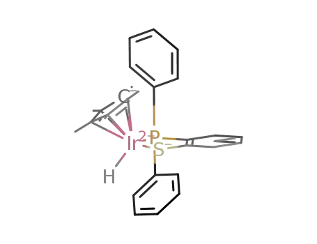 hydrido(η5-pentamethylcyclopentadienyl)-[η2-2-(diphenylphosphanyl)thiophenolato]iridium(III)