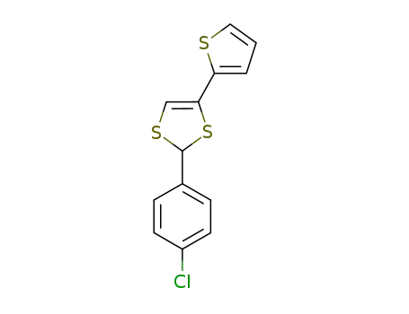 2-(4-chlorophenyl)-4-thiophen-2-yl[1,3]dithiol