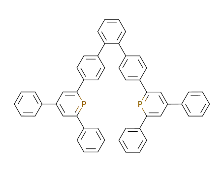 C<sub>6</sub>H<sub>4</sub>(C<sub>6</sub>H<sub>4</sub>C<sub>5</sub>H<sub>2</sub>(C<sub>6</sub>H<sub>5</sub>)2P)2