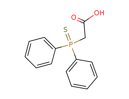 Acetic acid, (diphenylphosphinothioyl)-