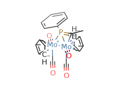 cis/trans-[Cp2(OC)4Mo2(μ-η1:η2-P(Ph)=C(H)Me)]