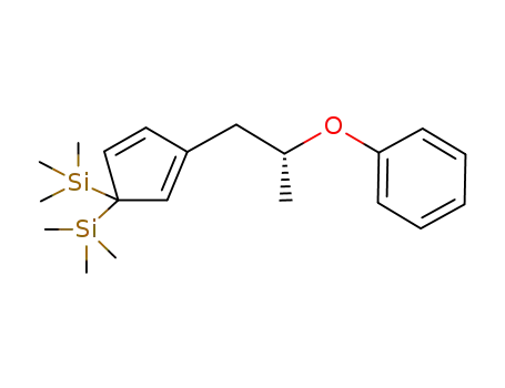[2-(3,3-bis-trimethylsilanyl-cyclopenta-1,4-dienyl)-1-methyl-ethoxy]-benzene