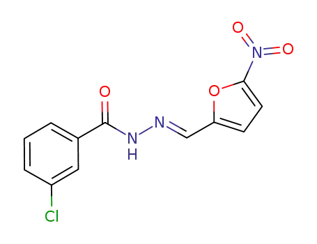 3-chloro-N'-[(E)-(5-nitrofuran-2-yl)methylidene]benzohydrazide