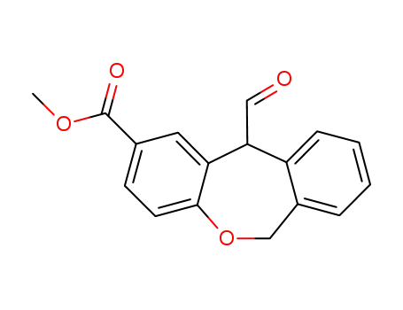 2-(methoxycarbonyl)-6,11-dihydrodibenz<b,e>oxepin-11-carboxaldehyde