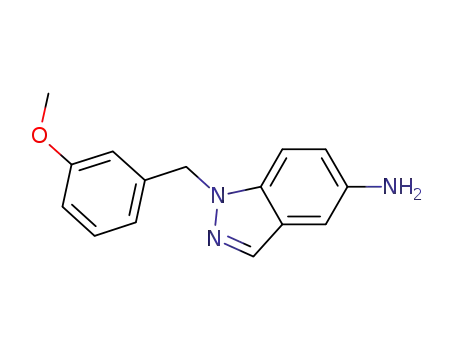 1-(3-Methoxybenzyl)-1H-indazol-5-amine