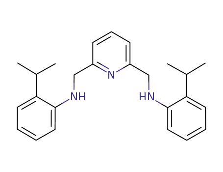 C<sub>5</sub>H<sub>3</sub>N(CH<sub>2</sub>NHC<sub>6</sub>H<sub>4</sub>CH(CH<sub>3</sub>)2)2