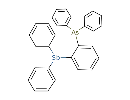 (o-diphenylarsinophenyl)diphenylstibine