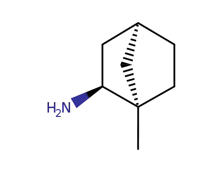 Molecular Structure of 88798-98-5 (Bicyclo[2.2.1]heptan-2-amine, 1-methyl-, endo-)
