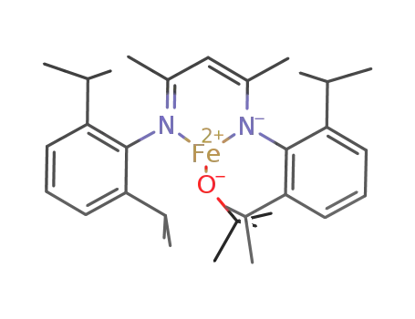 Fe((CH(CH<sub>3</sub>)2)2C<sub>6</sub>H<sub>3</sub>NCCH<sub>3</sub>)2CHOC(CH<sub>3</sub>)3