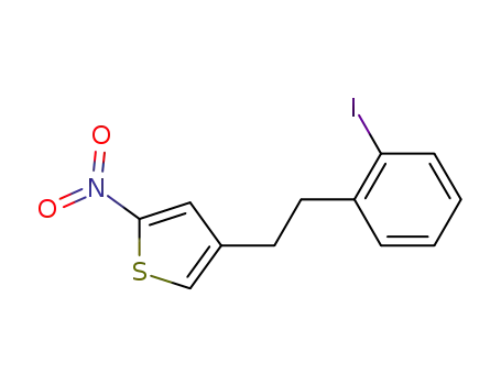 4-[2-(2-iodophenyl)ethyl]-2-nitrothiophene