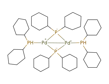 bis(μ-dicyclohexylphosphido)bis[(dicyclohexylphosphine)palladium(I)]