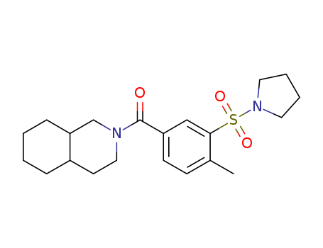 Methanone, [4-methyl-3-(1-pyrrolidinylsulfonyl)phenyl](octahydro-2(1H)-isoquinolinyl)-