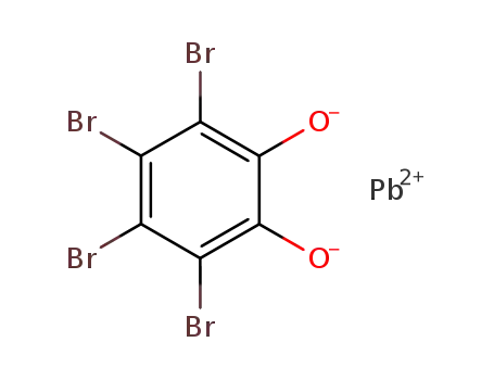 Molecular Structure of 618093-11-1 (Pb<sup>(2+)</sup>*C<sub>6</sub>Br<sub>4</sub>O<sub>2</sub><sup>(2-)</sup>=Pb(C<sub>6</sub>Br<sub>4</sub>O<sub>2</sub>))