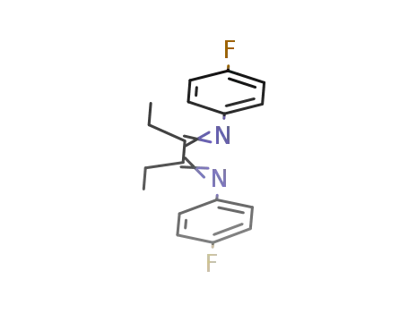 (FC<sub>6</sub>H<sub>4</sub>N)2C(C<sub>2</sub>H<sub>5</sub>)C(C<sub>2</sub>H<sub>5</sub>)
