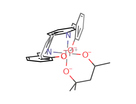 Molecular Structure of 943433-27-0 ([Ti(N-phenylsalicylideneimine(-H))2(OC(CH<sub>3</sub>)2CH<sub>2</sub>CH(CH<sub>3</sub>)O)])