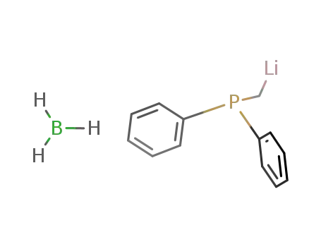 Molecular Structure of 452969-86-7 (α-lithium methylenediphenylphosphine borane)