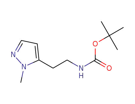 카르밤산, [2-(1-메틸-1H-피라졸-5-일)에틸]-, 1,1-디메틸에틸 에스테르(9CI)