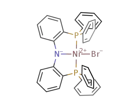 Molecular Structure of 881020-83-3 ([N(o-C<sub>6</sub>H<sub>4</sub>PPh<sub>2</sub>)2]NiBr)