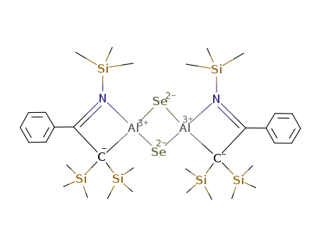 [(N(Si(CH<sub>3</sub>)3)C(C<sub>6</sub>H<sub>5</sub>)C(Si(CH<sub>3</sub>)3)2)AlSe]2