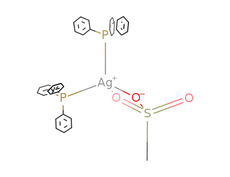 [Ag(triphenylphosphine)2(methanesulfonate)]