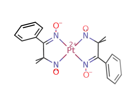 Pt(ONCMe<sub>2</sub>C(Ph)NO)2