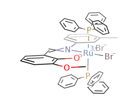 RuBr<sub>2</sub>(PPh<sub>3</sub>)2(2-O-3-OMe-C<sub>6</sub>H<sub>3</sub>CHNC<sub>6</sub>H<sub>4</sub>Me-3)