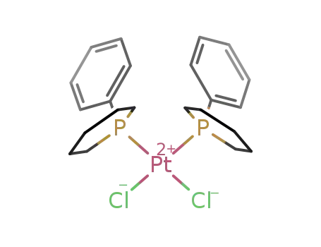 Molecular Structure of 926277-19-2 (cis-[PtCl<sub>2</sub>(1-phenylphosphinane)2])