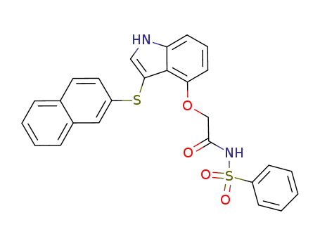 C<sub>26</sub>H<sub>20</sub>N<sub>2</sub>O<sub>4</sub>S<sub>2</sub>
