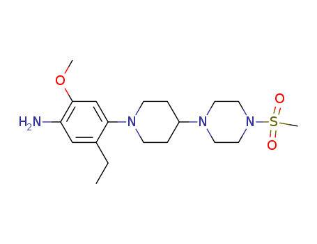 5-ethyl-2-Methoxy-4-(4-(4-(Methylsulfonyl)piperazin-1-yl)piperidin-1-yl)aniline