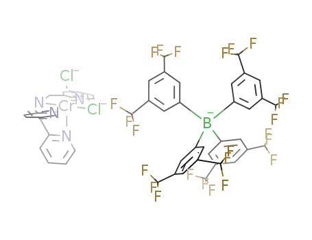 [CrCl<sub>2</sub>(tris(2-pyridylmethyl)amine)][tetrakis(3,5-bis(trifluoromethyl)phenyl)borate]